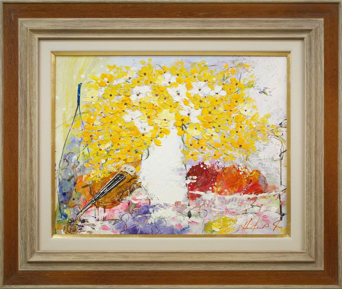 池田秀郎「静物」油絵・F6号