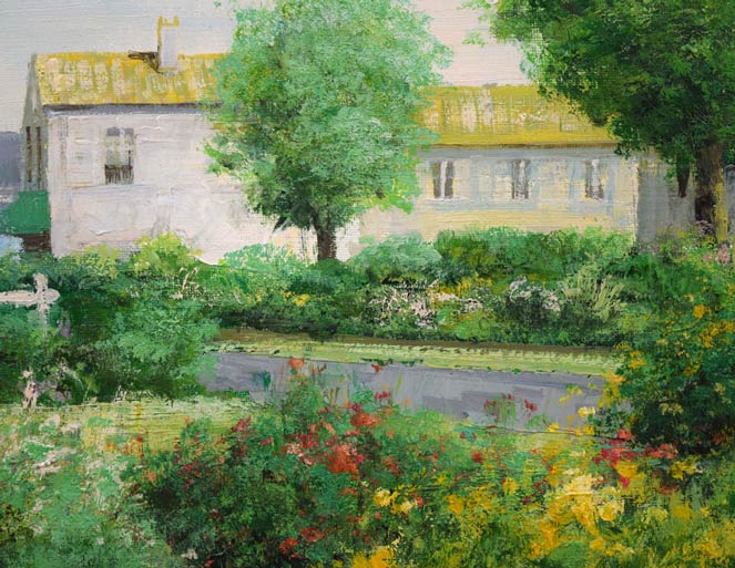 生田明「プロバンス」油絵・WF3号 拡大画像3