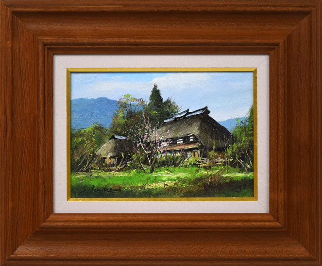 春の白馬村（長野県） 絵画買取・販売の小竹美術