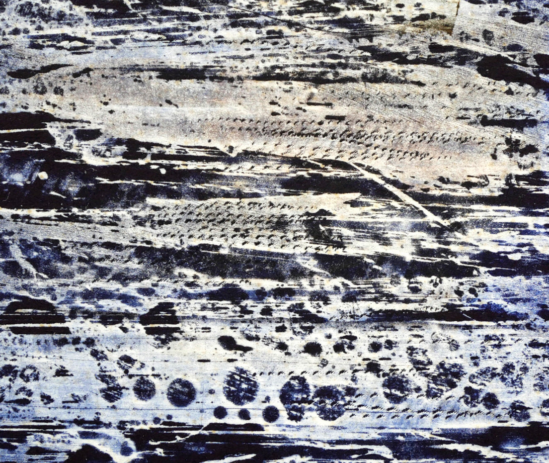 一原有徳「雪原」銅版画 拡大画像4