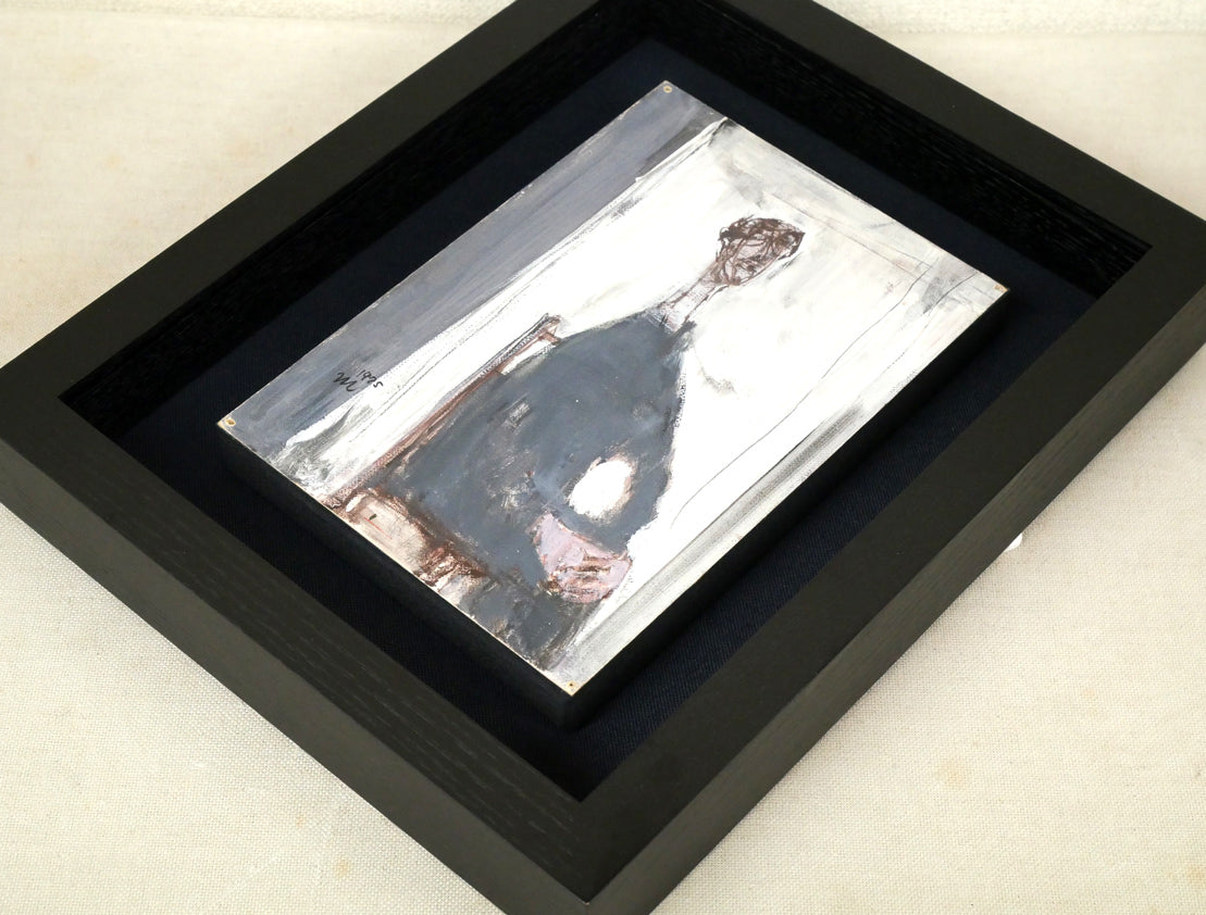 伊東将夫「人物像」油絵・SM 額装画像3