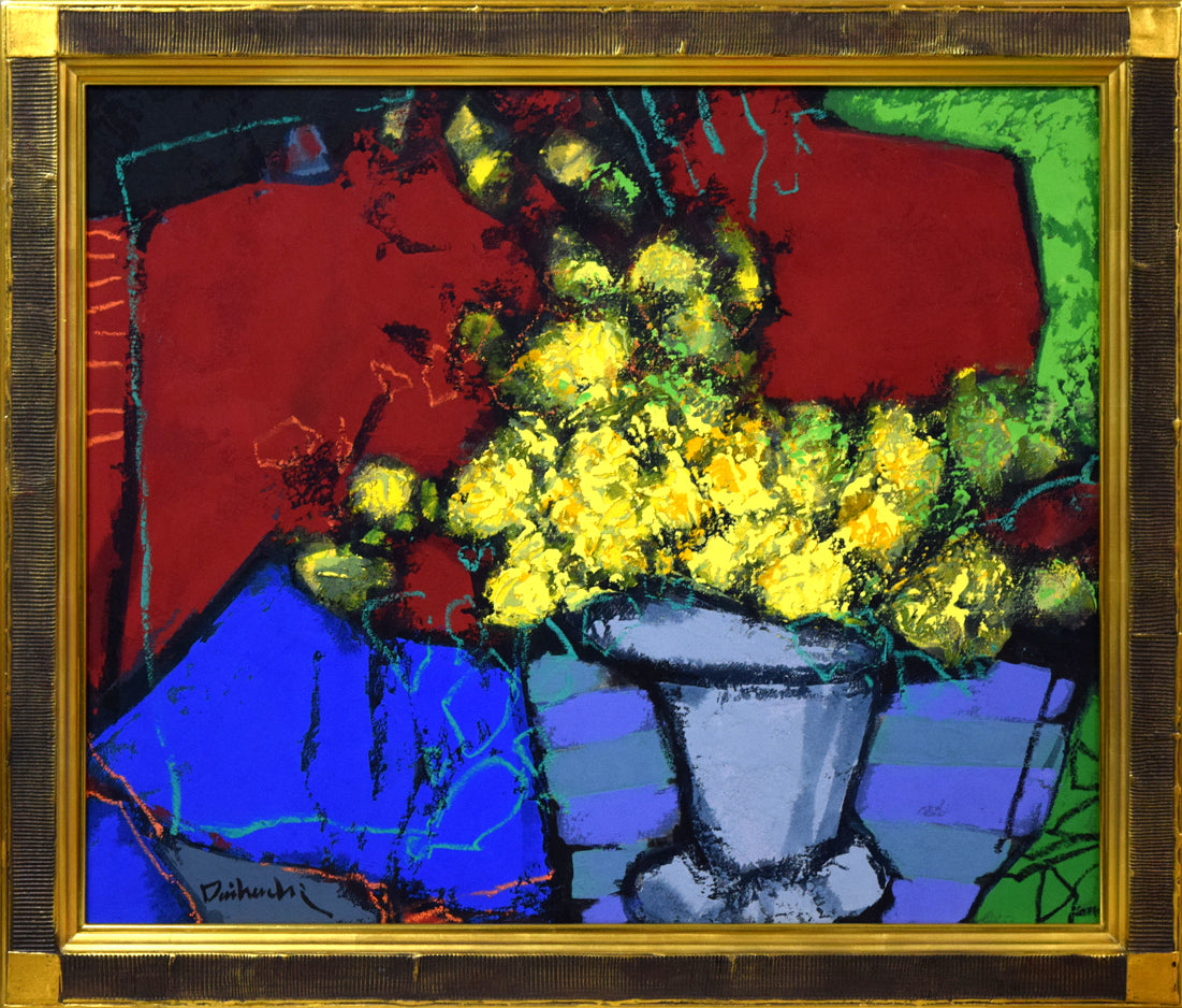 糸大八「時は密のように」油絵・F20号