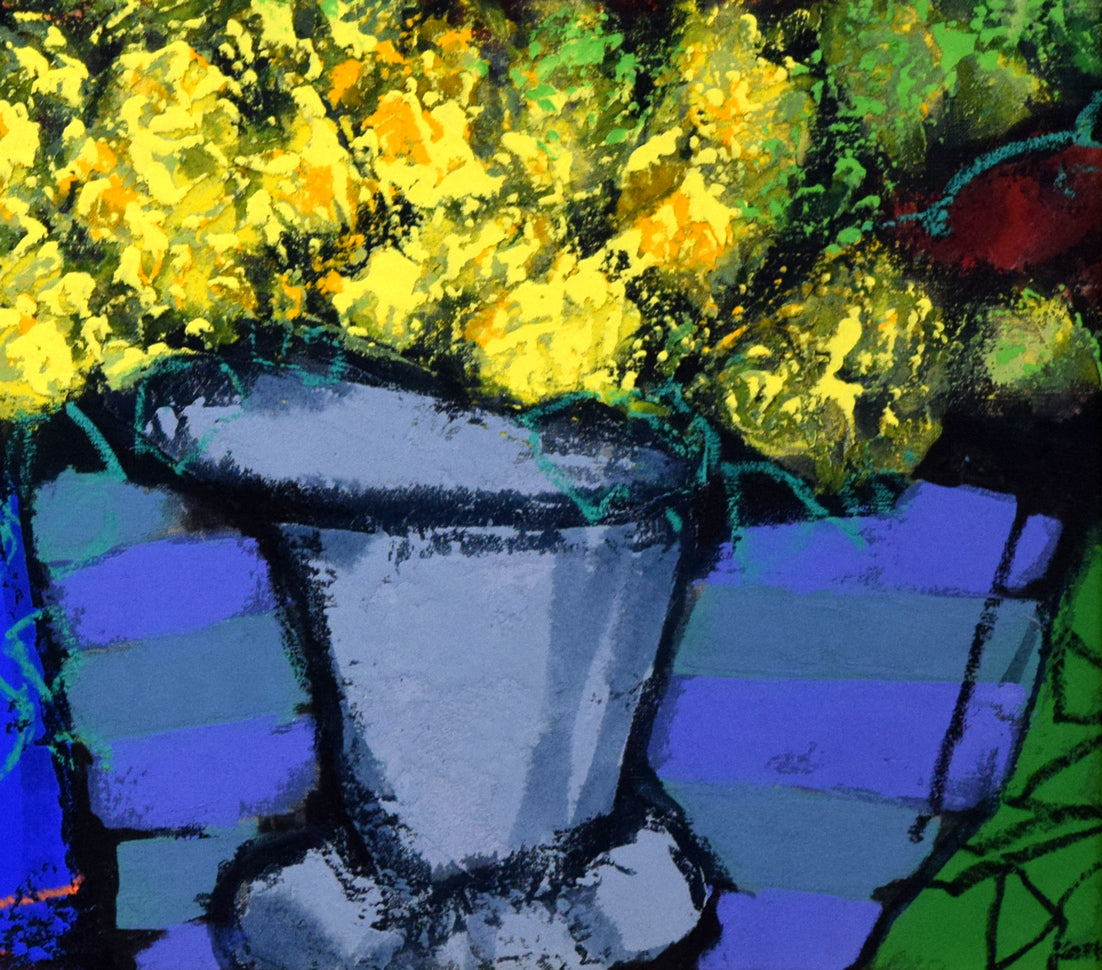 糸大八「時は密のように」油絵・F20号 拡大画像4