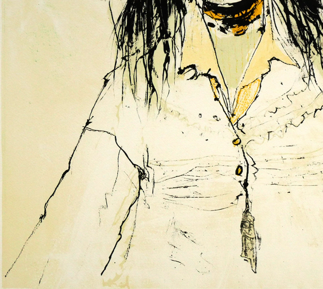 ジャン ジャンセン(Jean Jansem)「二人のモデル(Les deux mannequins)」リトグラフ 拡大画像5