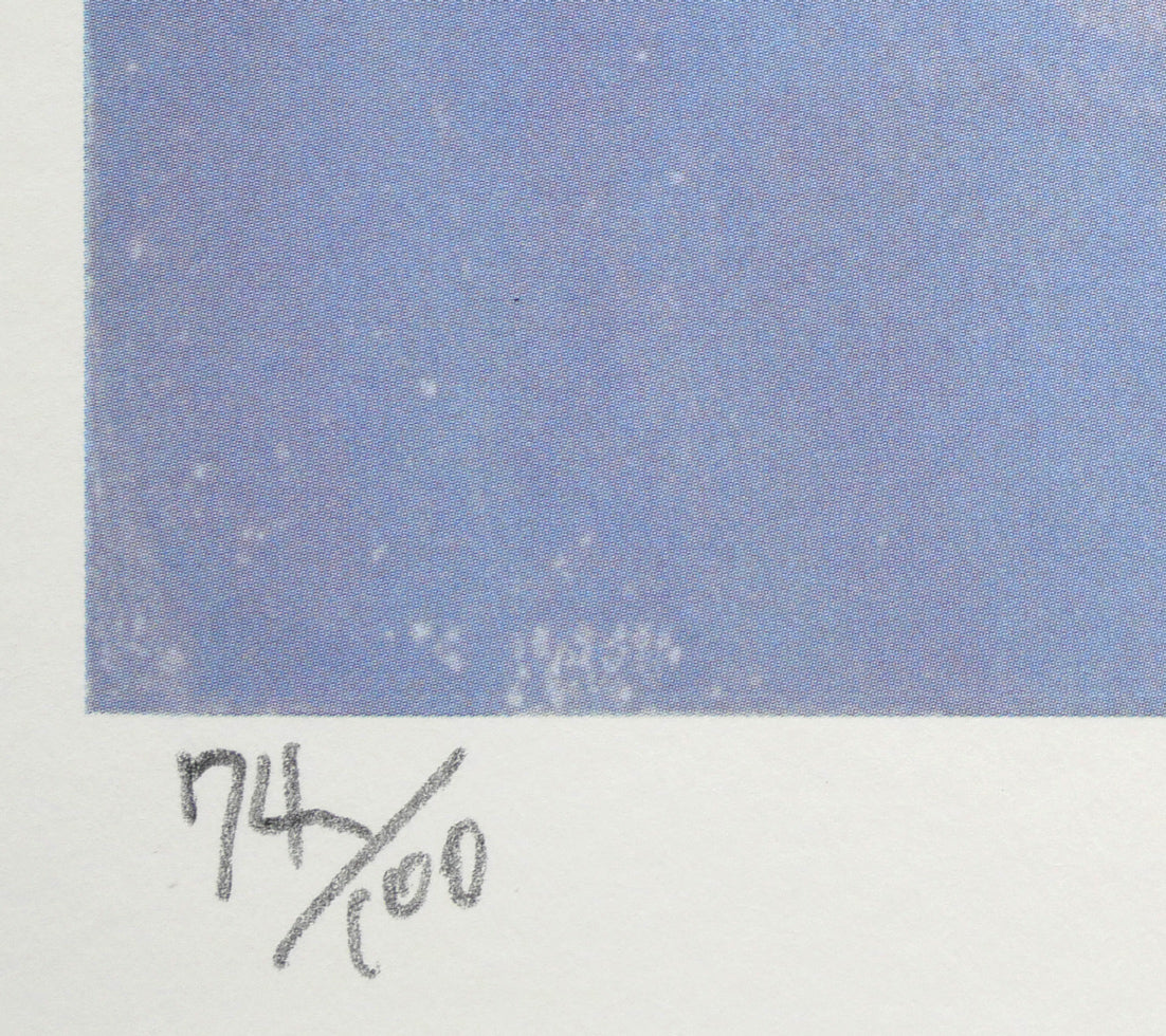 ジミー大西「アミーガ(amiga)」オフセット版画 限定番号(ed,74/100)