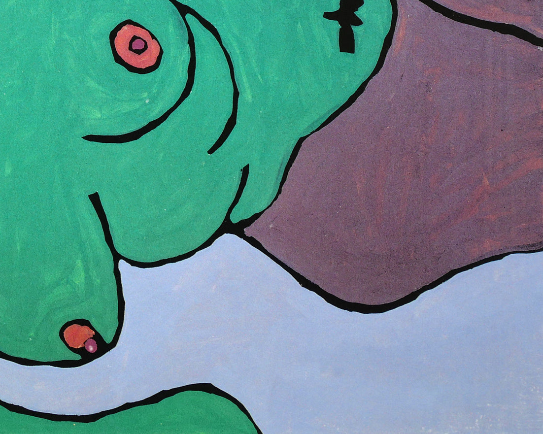 ジミー大西「アミーガ(amiga)」オフセット版画 拡大画像5