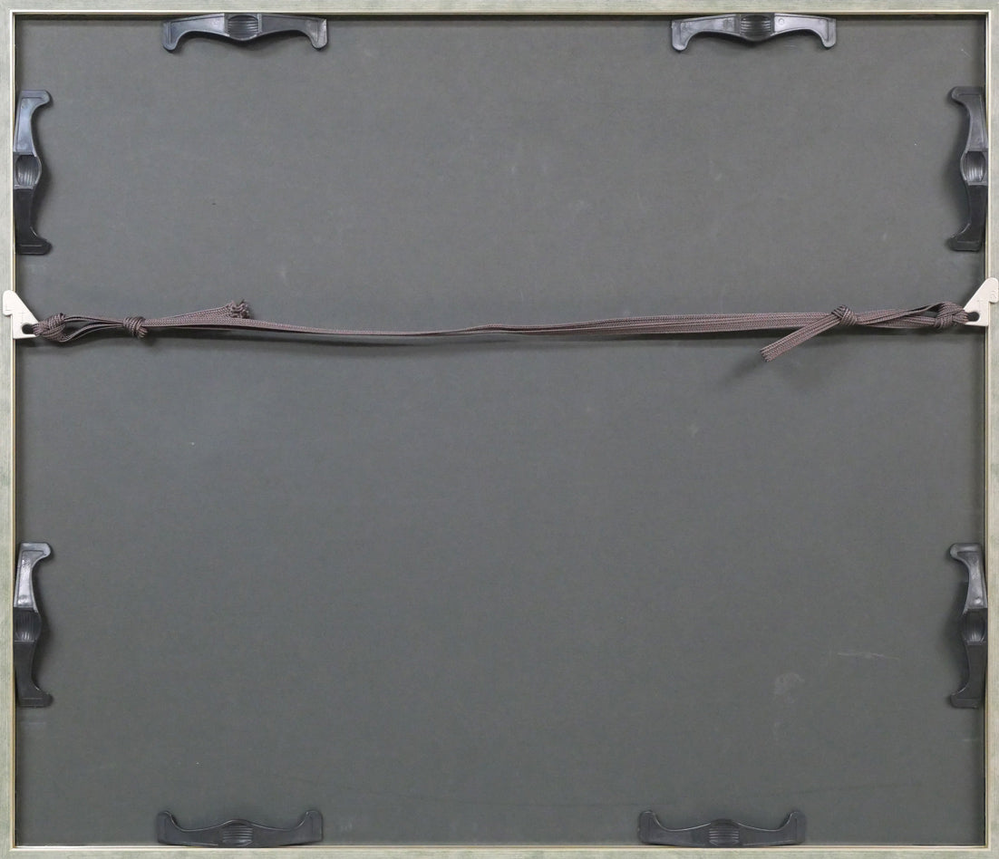 ジミー大西「アミーガ(amiga)」オフセット版画 額縁裏側画像