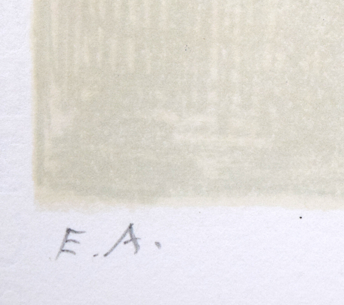 ジャン・ジャンセン(Jean Jansem)「バラ色のペチコートの少女」リトグラフ 限定番号(ed,E.A.=作家保存版)