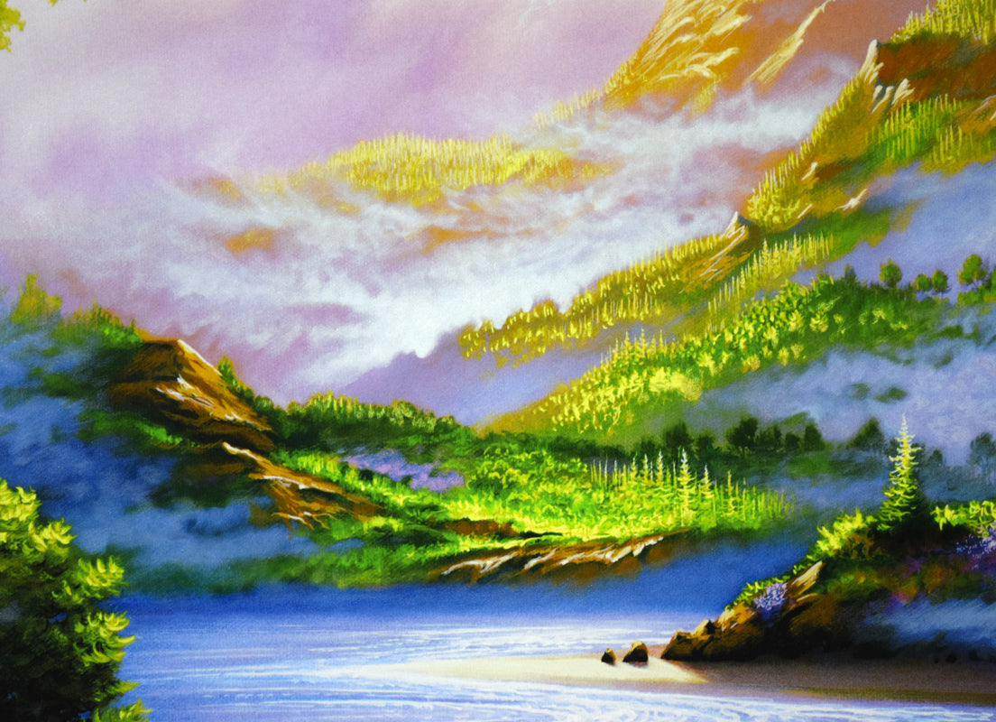 ジョン ラッテンベリー(Jon RATTENBURY)「ウィービロング」シルクスクリーン版画 拡大画像4