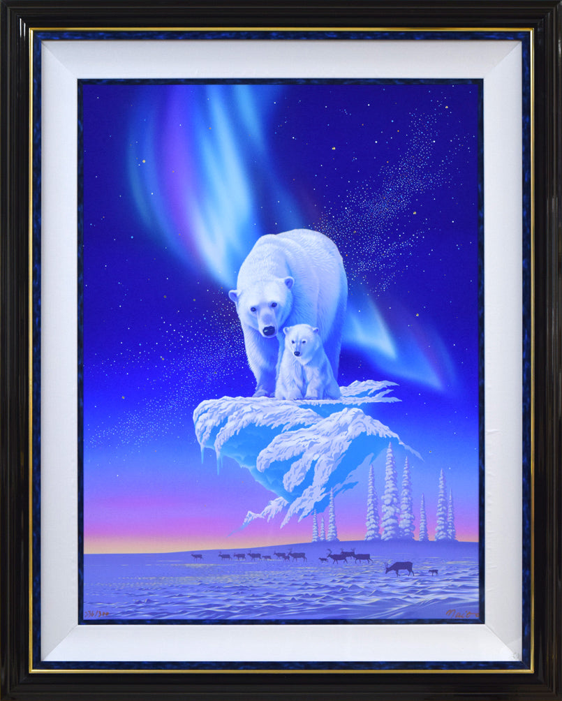 ジョウ ナイトウ「オーロラ・ドリーム」シルクスクリーン版画