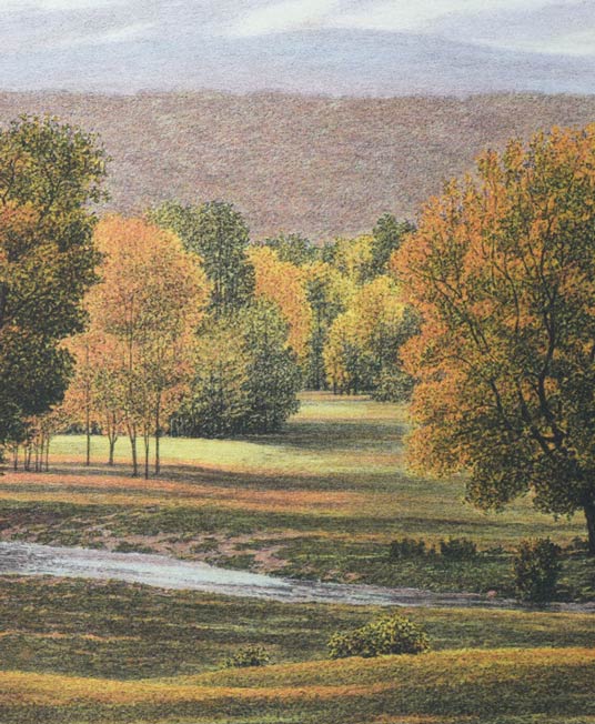 カール ホフナー(Carl Hoffner)「バリー ストリーム」ジクレー版画 拡大画像2