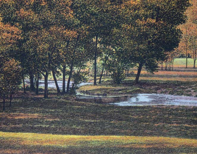 カール ホフナー(Carl Hoffner)「バリー ストリーム」ジクレー版画 拡大画像3