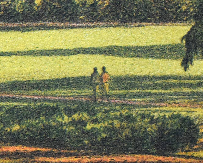 カール・ホフナー「Long　wood　gardens」ジクレー版画　拡大画像5