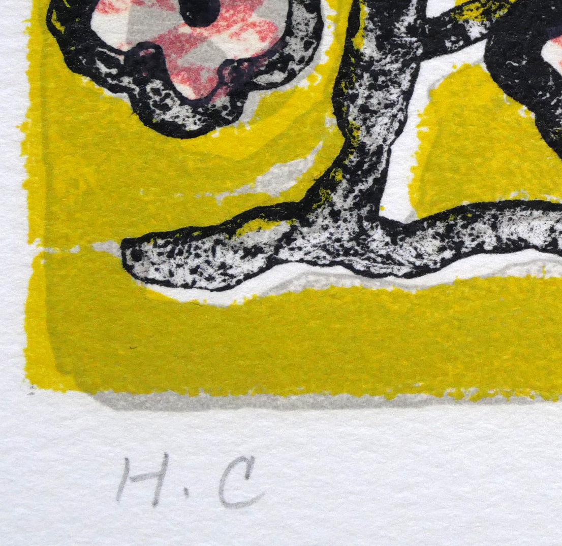 片岡球子「青木ヶ原の富士」リトグラフ 限定番号(ed,H.C=作家保存版)