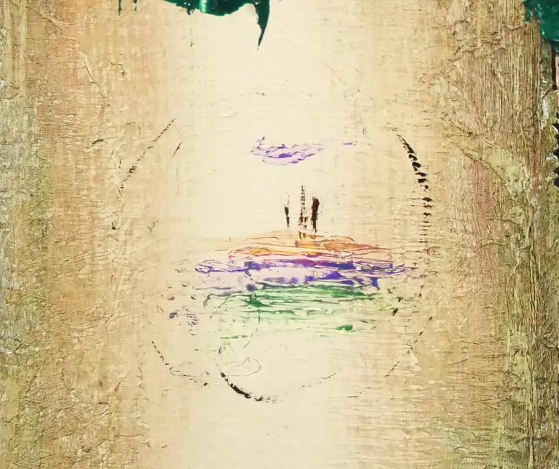 片山弘明「薔薇」油絵・F0号 拡大画像4