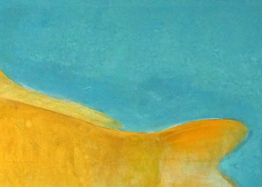 加藤栄三「鯉」日本画・10号 拡大画像2