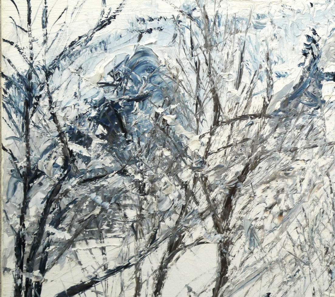 川瀬明子「幾星霜」油絵・F6号 拡大画像3