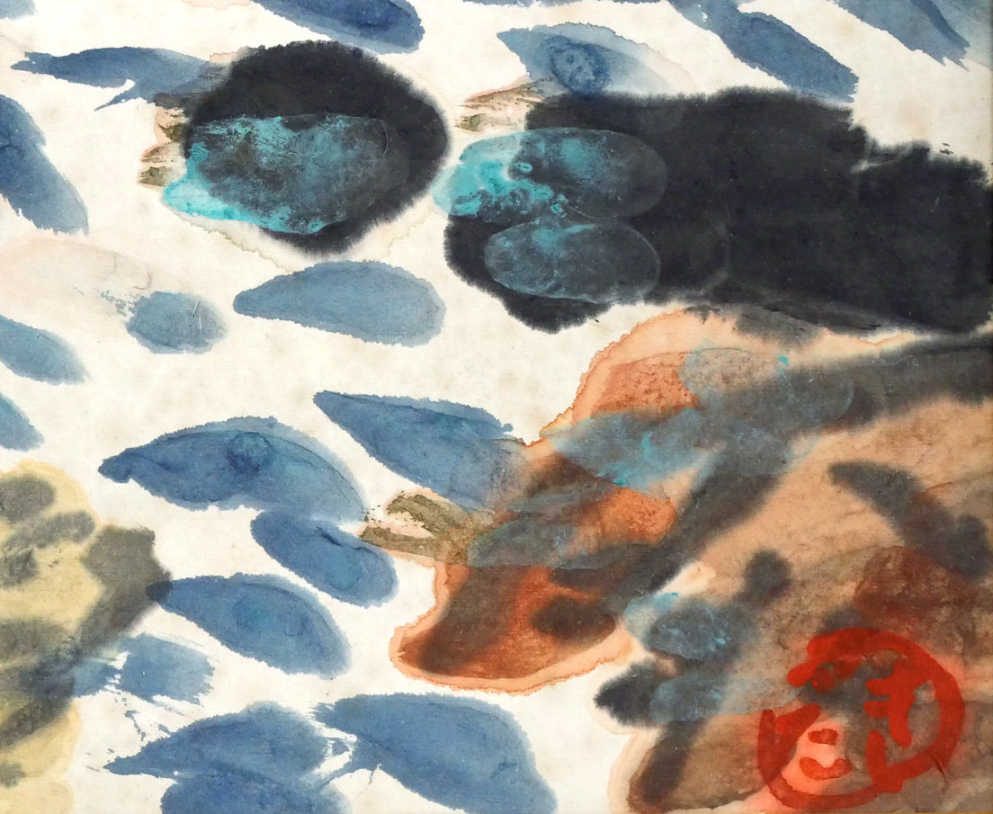 木田金次郎「日の出の羊蹄山」肉筆彩色画・5号 拡大画像4