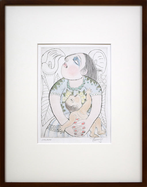 母子像 絵画買取・販売の小竹美術