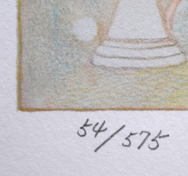 きたのじゅんこ「Angel’s Heart」版画 限定番号(ed,54/575)