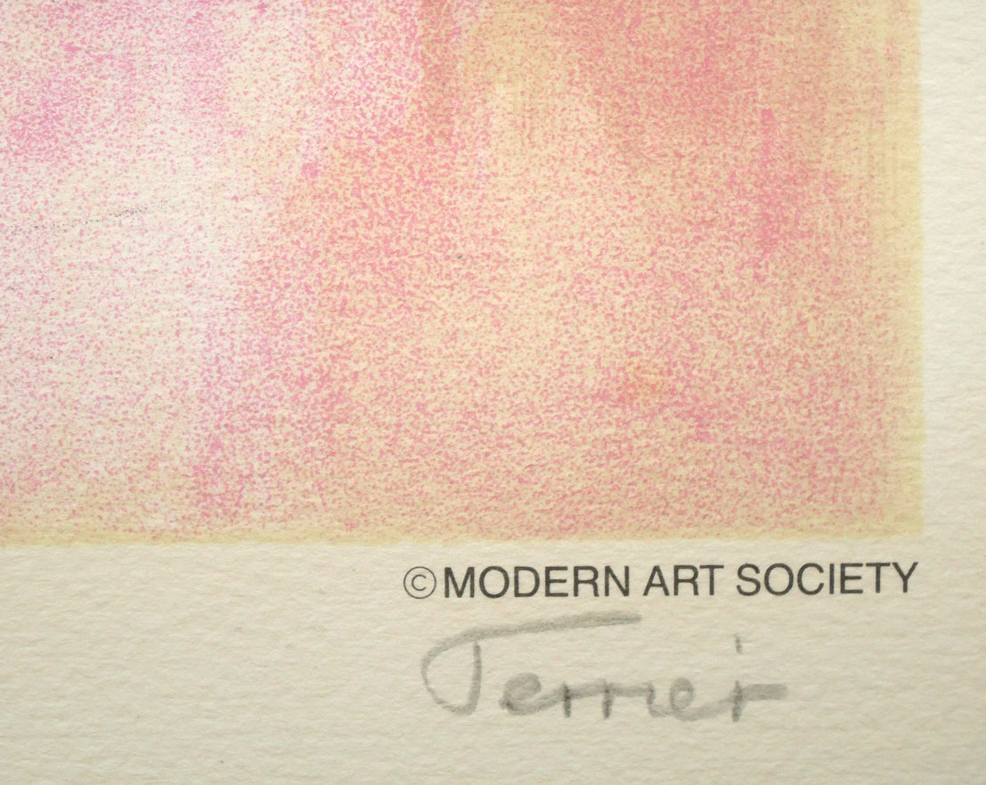 グスタフ クリムト(Gustav KLIMT)「LADY’S PORTRAIT」リトグラフに金箔付き・15号 摺師サイン