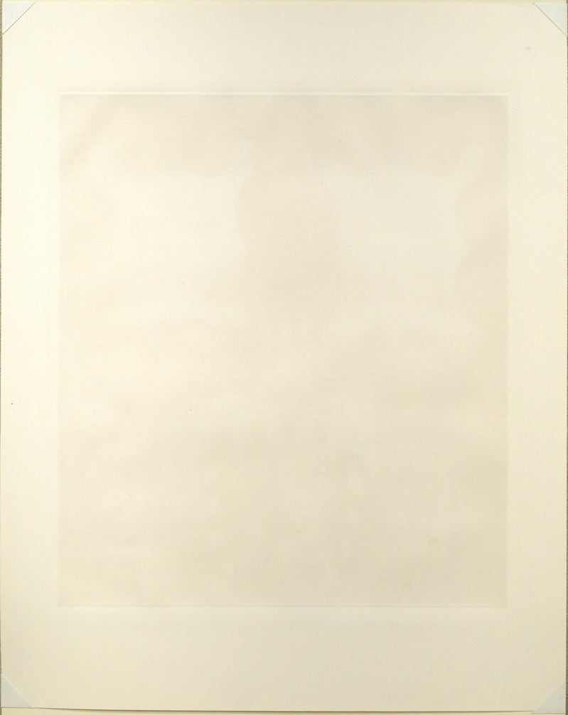 小林大「ニヘーデビル(沖縄方言)」銅版画 作品シート裏側画像