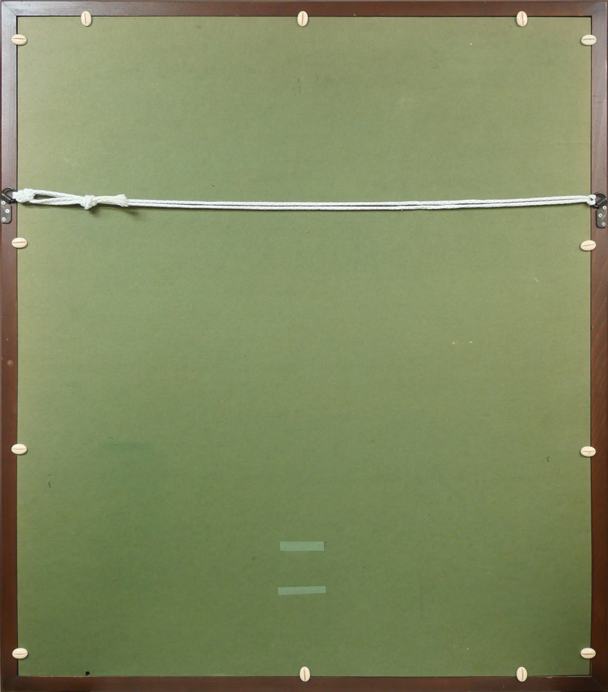 小林孔「サーキット」油絵・F20号 額縁裏側画像