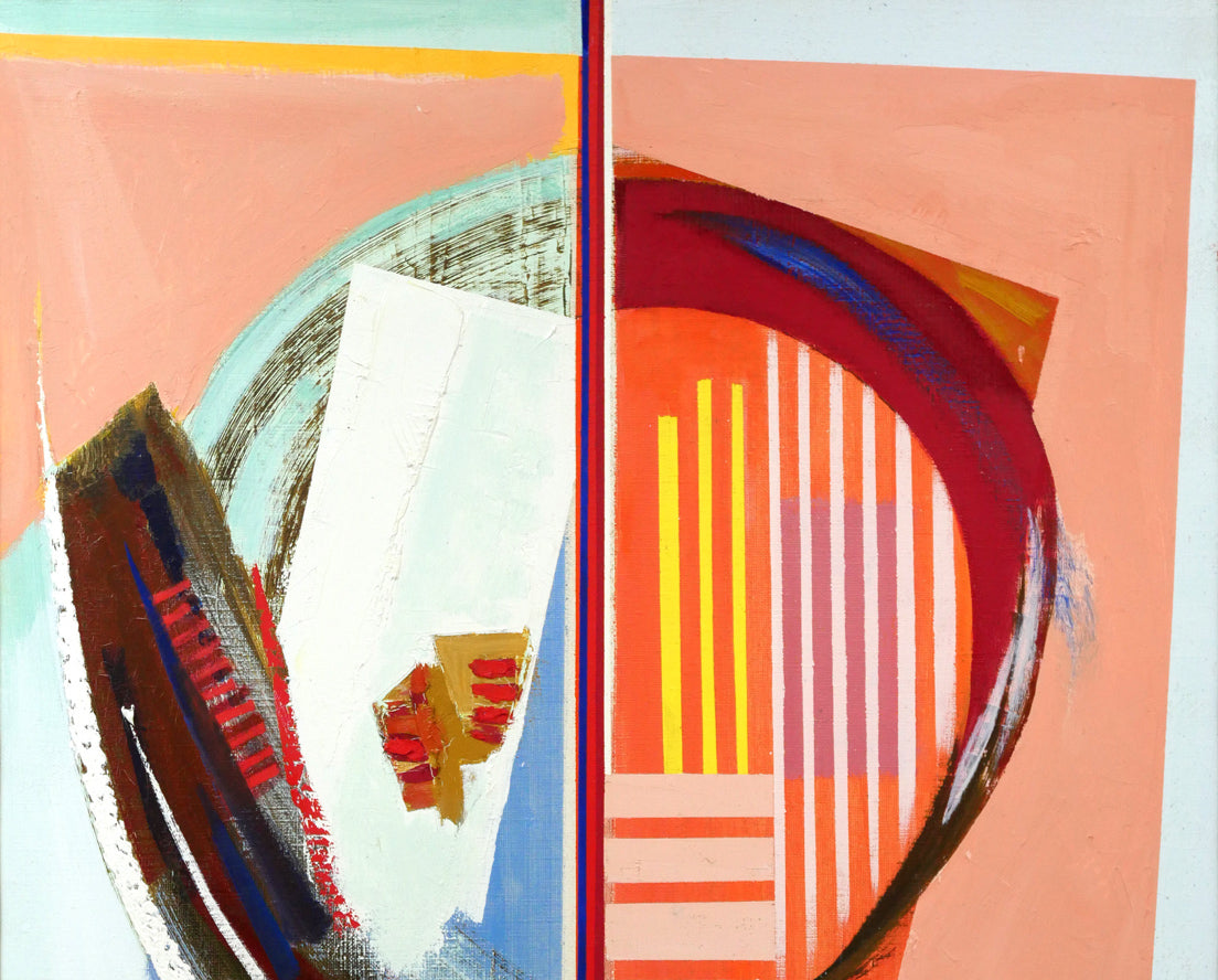 小林孔「サーキット」油絵・F20号 拡大画像1