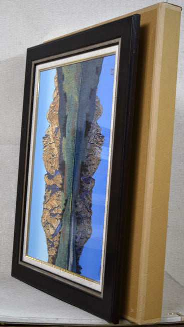 小暮真望「仙人池に映る秋麗剱岳」シルクスクリーン版画・12号　付属品画像1