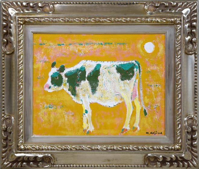 小島真佐吉「秋」油絵・F6号