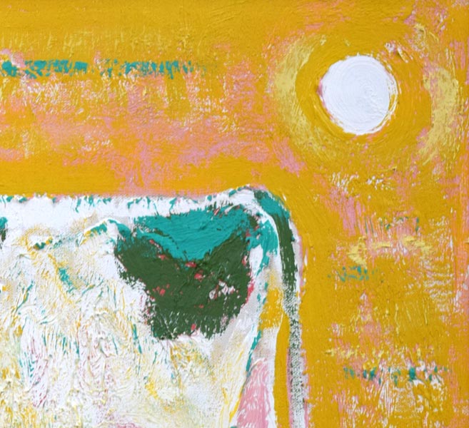 小島真佐吉「秋」油絵・F6号 拡大画像4