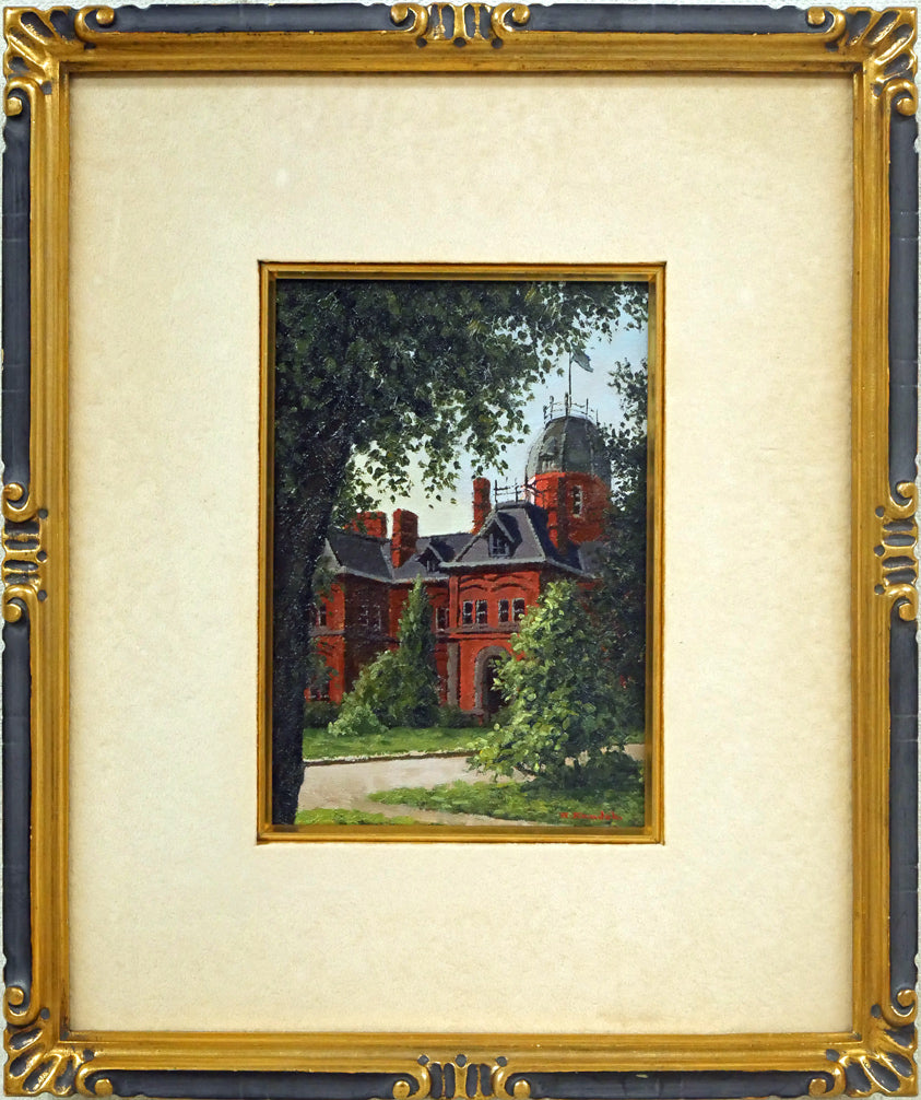 近藤博史「道庁」油絵・SM