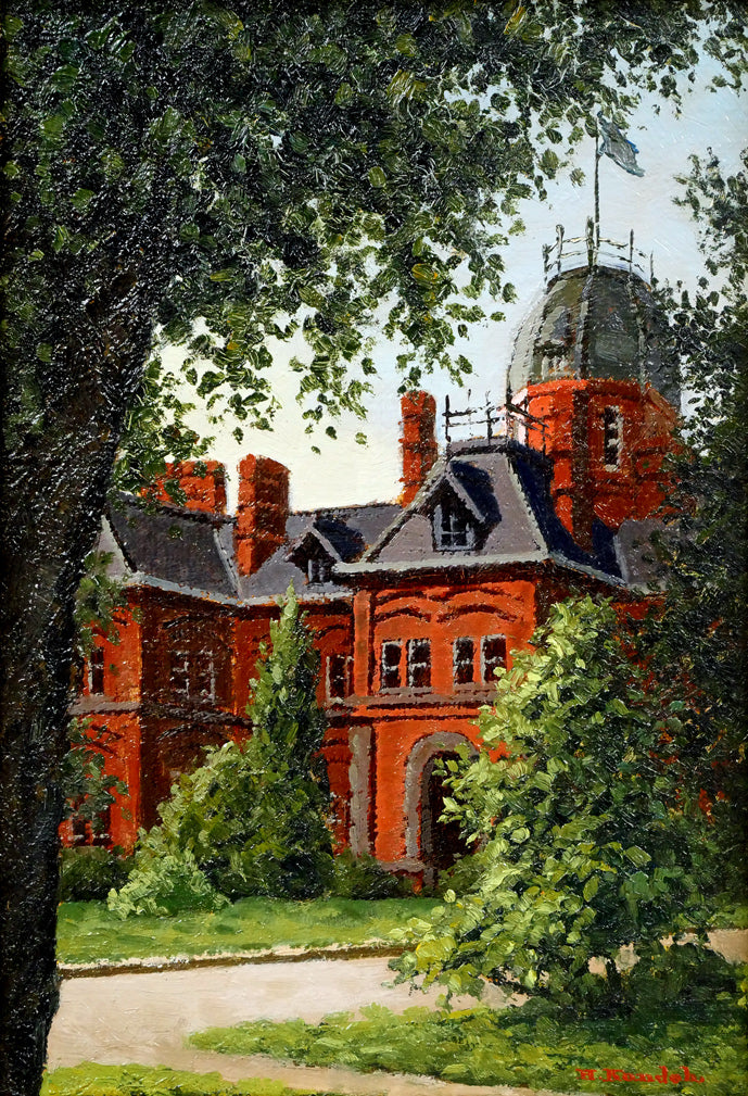 近藤博史「道庁」油絵・SM 作品全体画像