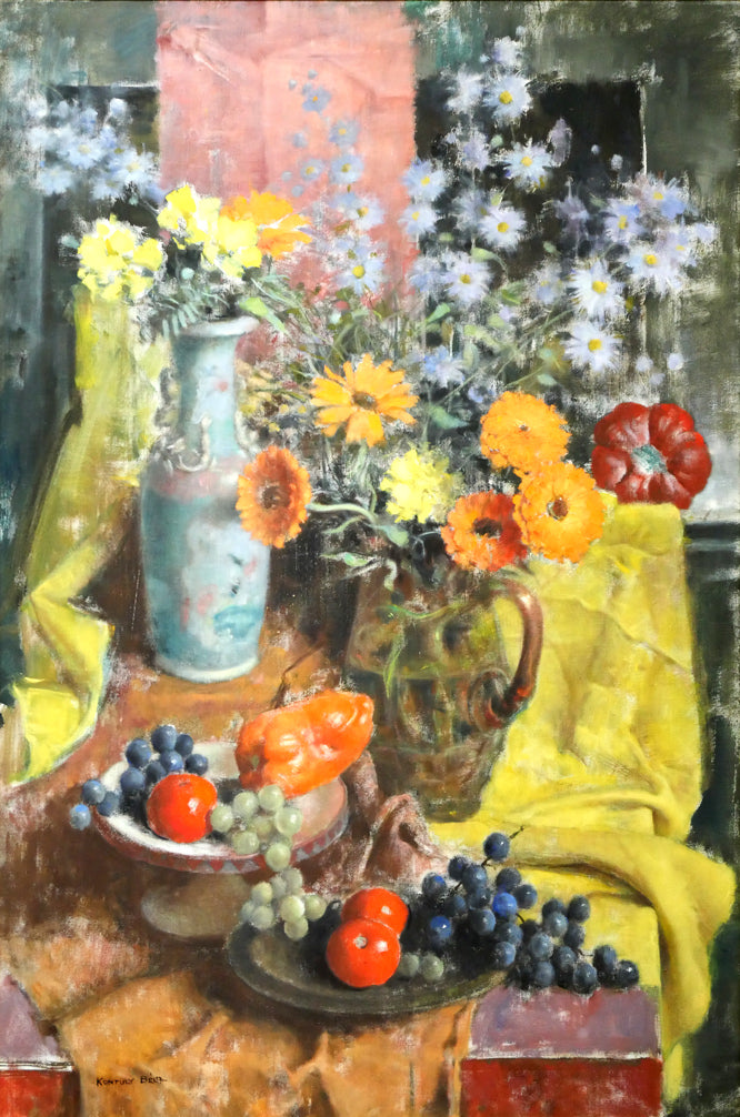 ベラ コントゥリー(Bela KONTULY)「イディーレ」油絵・30号 作品全体拡大画像