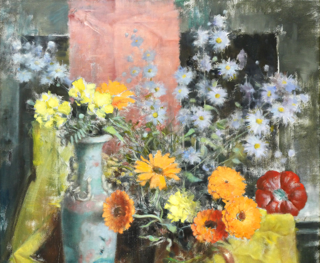 ベラ コントゥリー(Bela KONTULY)「イディーレ」油絵・30号 拡大画像1