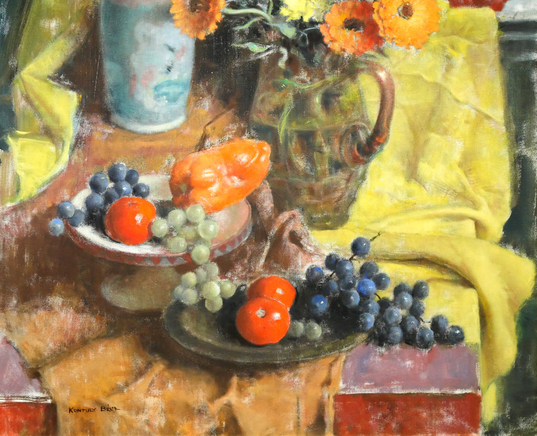 ベラ コントゥリー(Bela KONTULY)「イディーレ」油絵・30号 拡大画像2