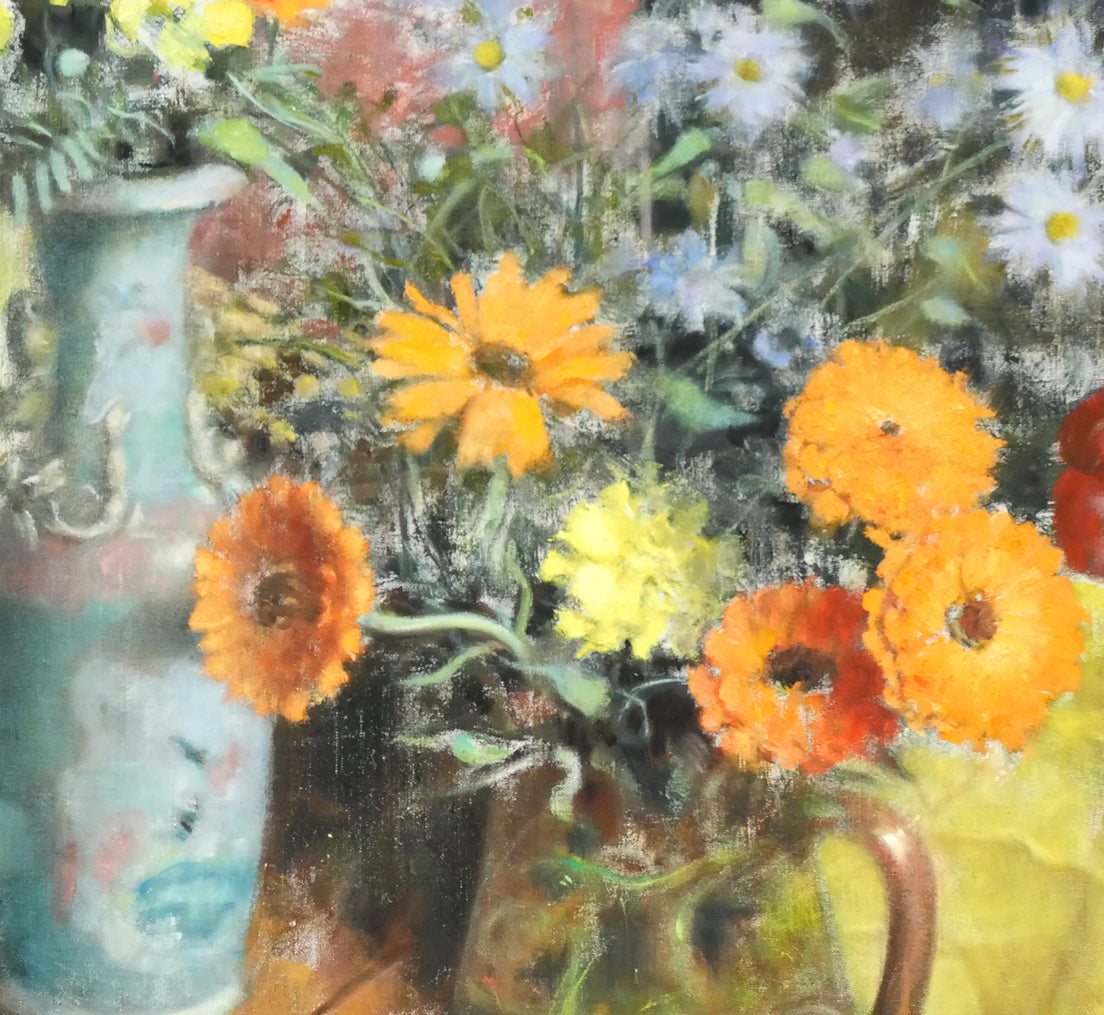 ベラ コントゥリー(Bela KONTULY)「イディーレ」油絵・30号 拡大画像3