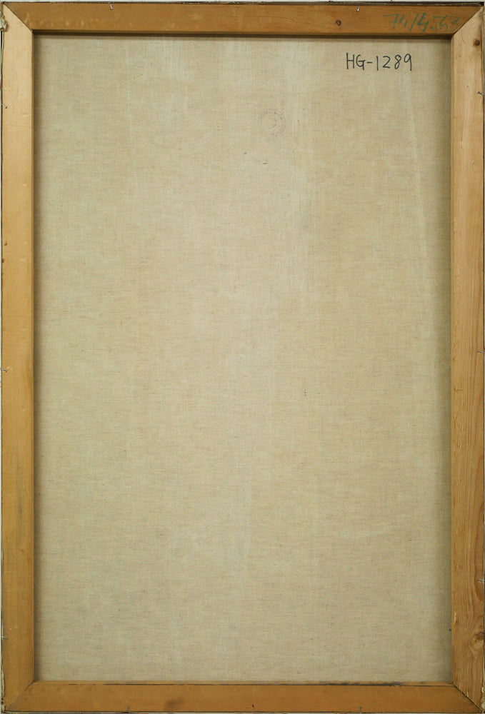 ベラ コントゥリー(Bela KONTULY)「イディーレ」油絵・30号 キャンバス裏側画像