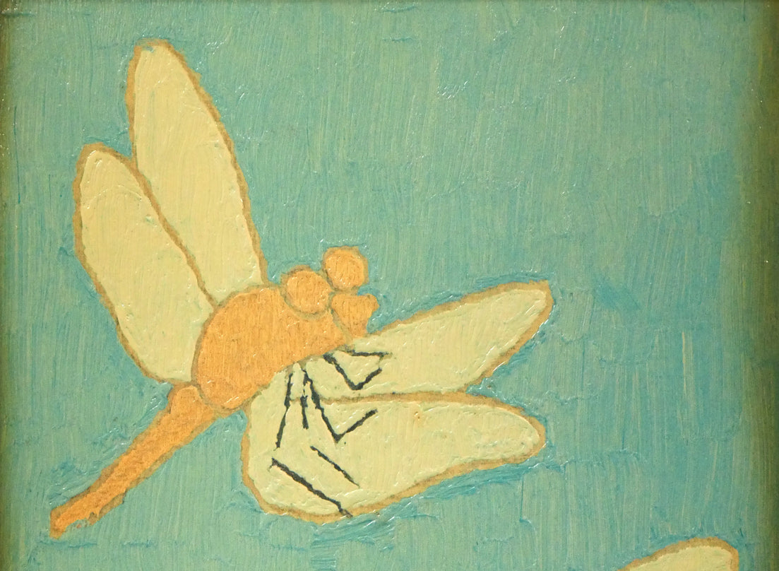 熊谷守一「赤とんぼ」巧芸画・SM 拡大画像1