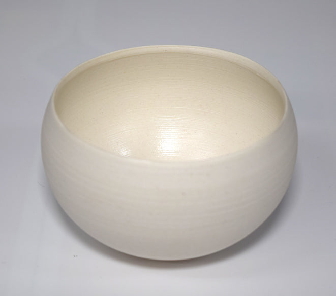 黒田泰蔵「白磁碗」共箱 全体画像2