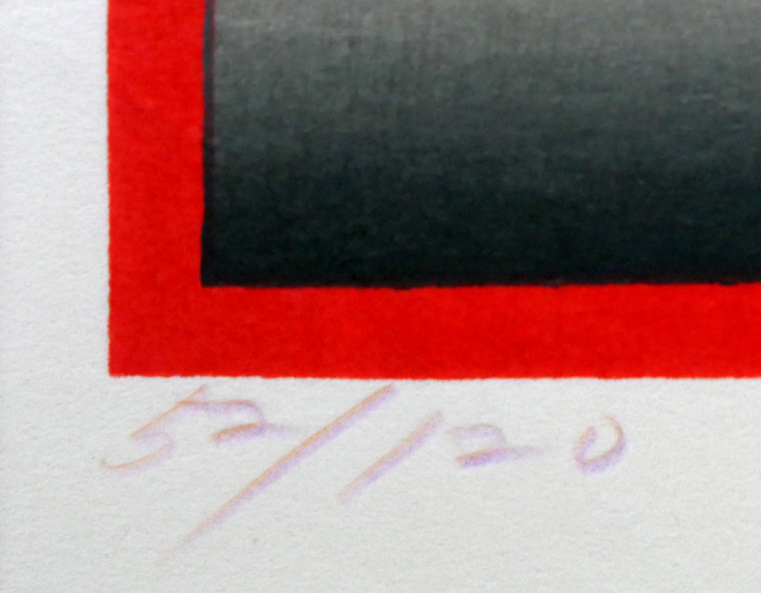 黒崎彰「Melancholy B」木版画 限定番号(ed,52/120)