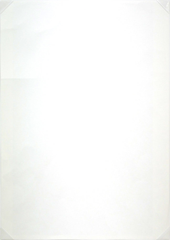 KYNE・内田洋一朗の合作「Untitled」シルクスクリーン版画に手彩色(黒マーカー) 作品裏側画像