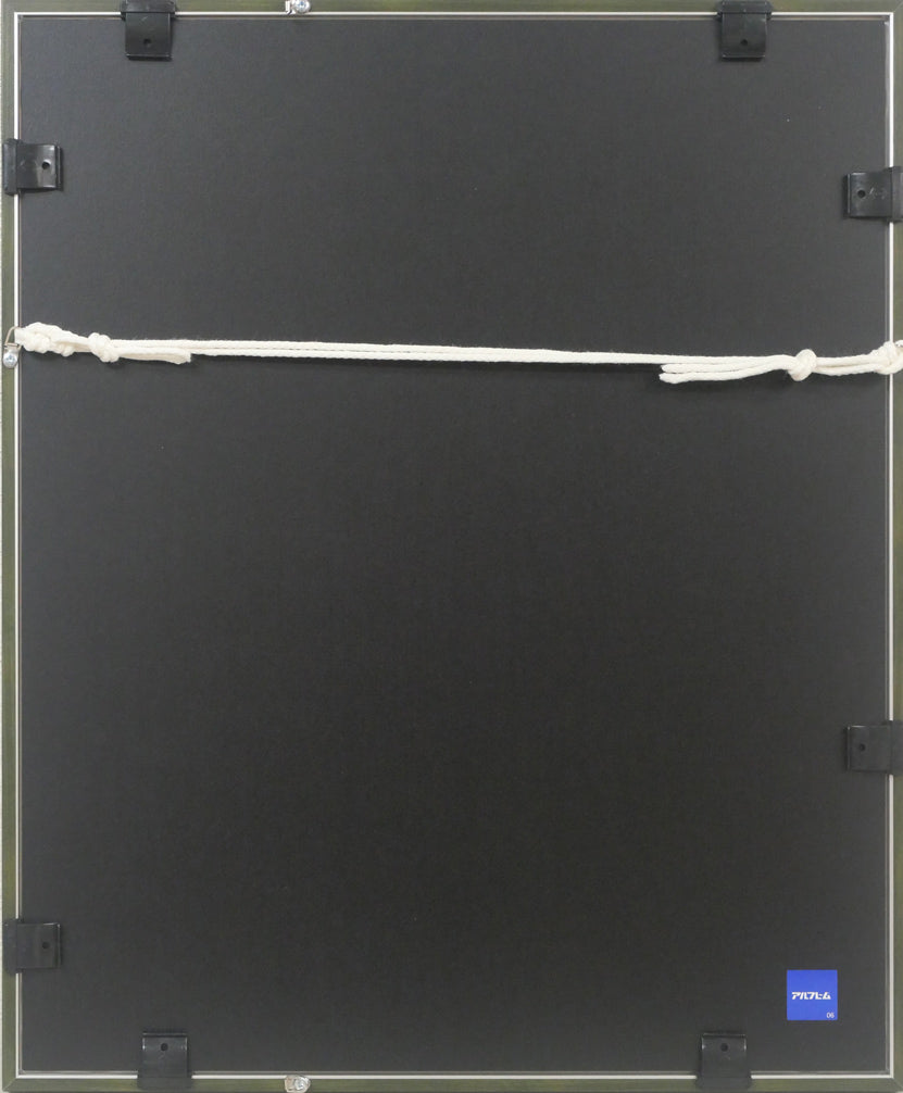 ウィフレド ラム(Wifredo LAM)「Les affinités ambigues」オリジナルリトグラフ 額縁裏側画像