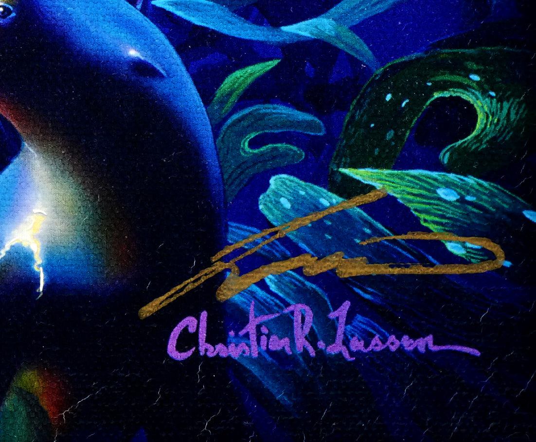 クリスチャン ラッセン(Christian Lassen)「ベイウォッチ C/E REM」キャンバスエディション 本人直筆金ペンサイン