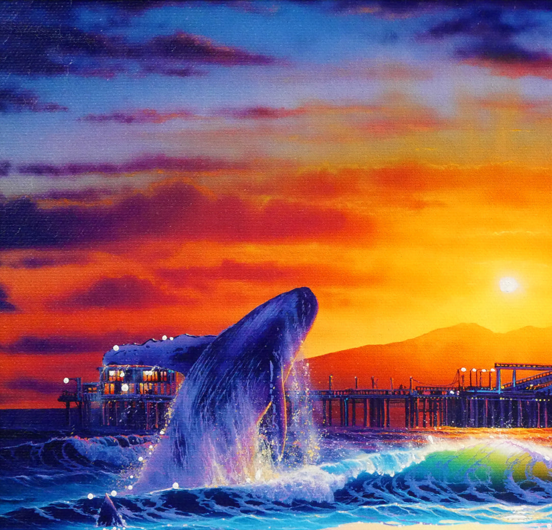 クリスチャン ラッセン(Christian Lassen)「ベイウォッチ C/E REM」キャンバスエディション 拡大画像1