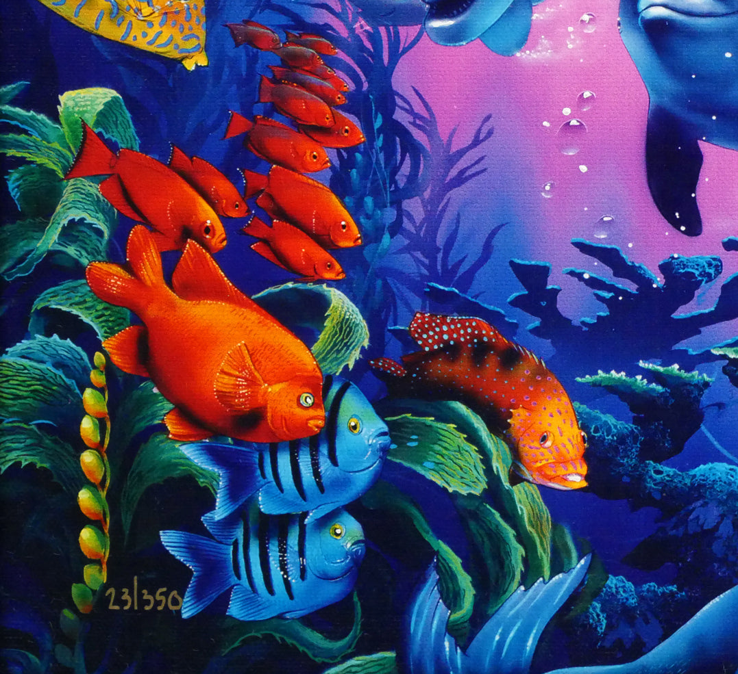 クリスチャン ラッセン(Christian Lassen)「ベイウォッチ C/E REM」キャンバスエディション 拡大画像7