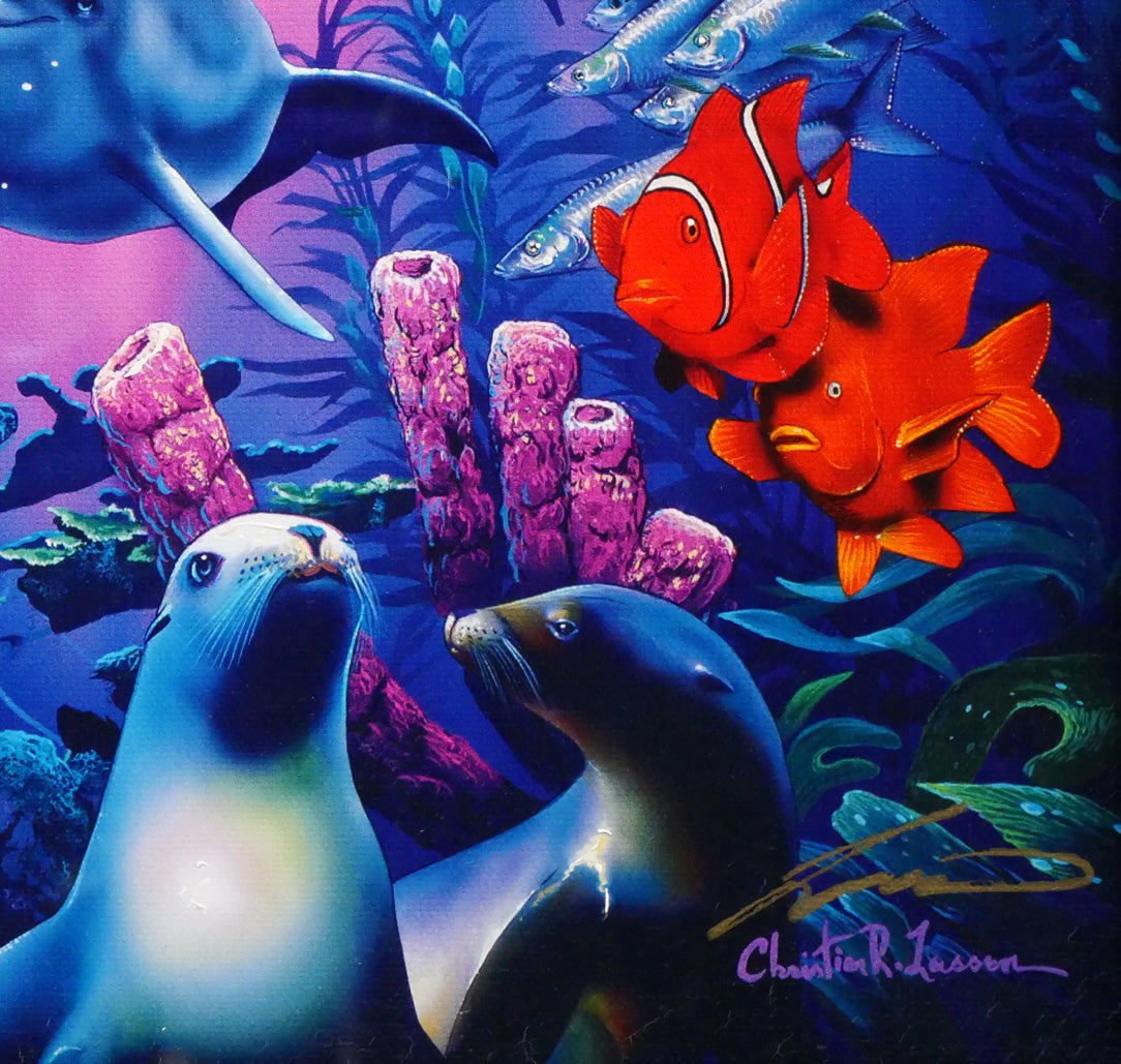 クリスチャン ラッセン(Christian Lassen)「ベイウォッチ C/E REM」キャンバスエディション 拡大画像8