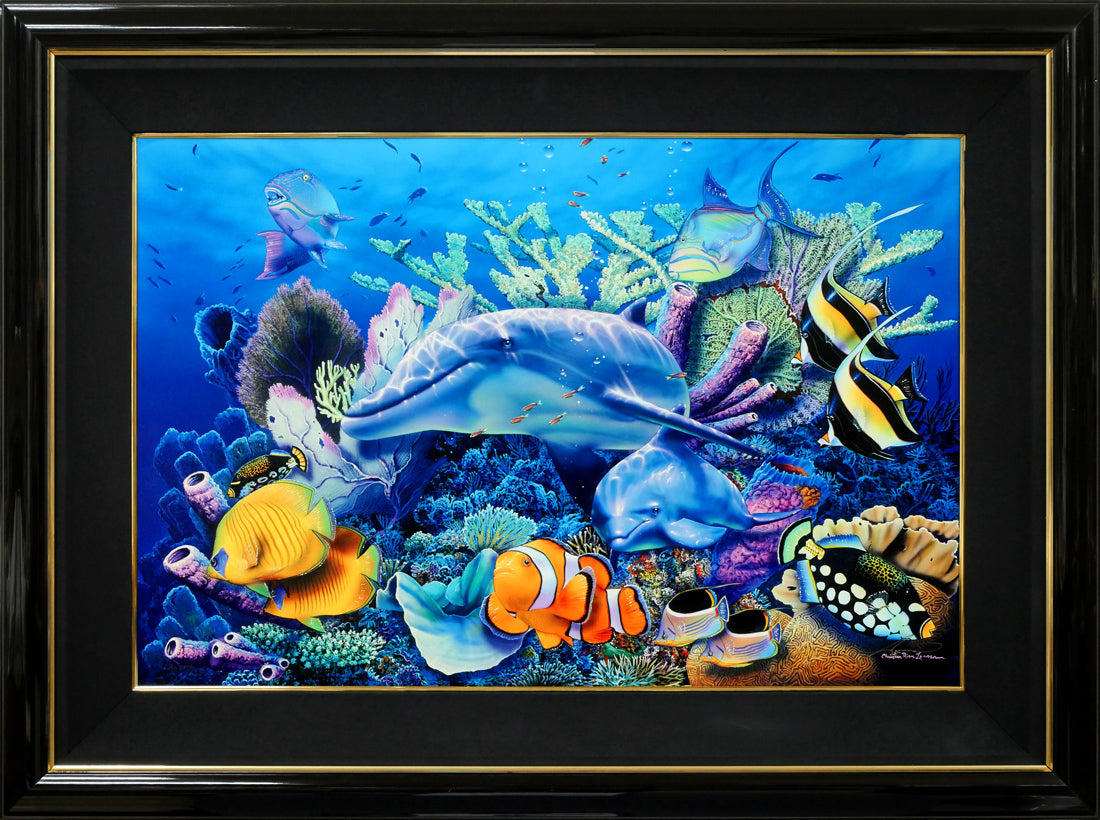 クリスチャン ラッセン(Christian Lassen)「マザーズミラクル」キャンバスエディション