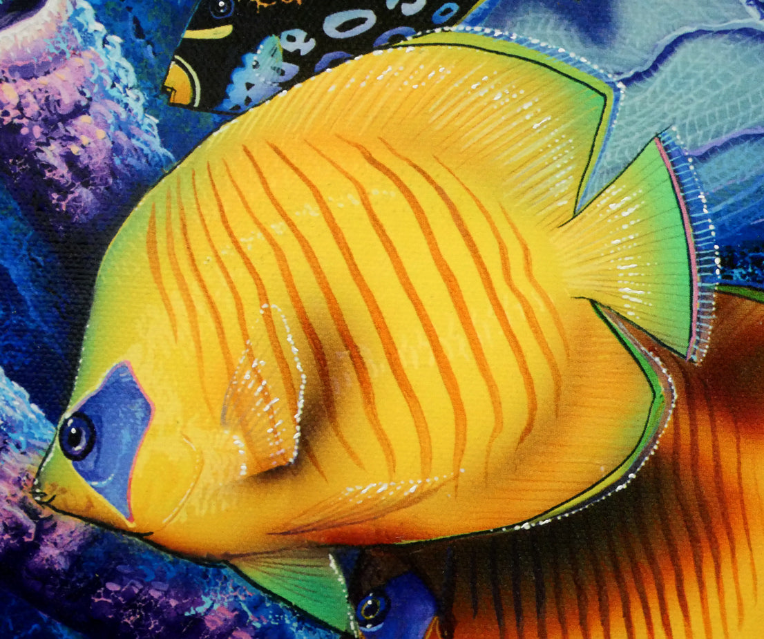 クリスチャン ラッセン(Christian Lassen)「マザーズミラクル」キャンバスエディション 拡大画像6