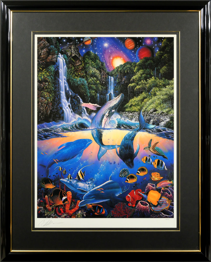 クリスチャン ラッセン(Christian Lassen)「サンクチュアリ」シルクスクリーン版画